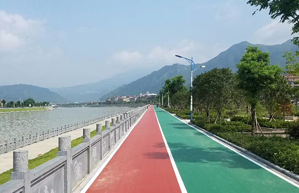 彩色防滑路面